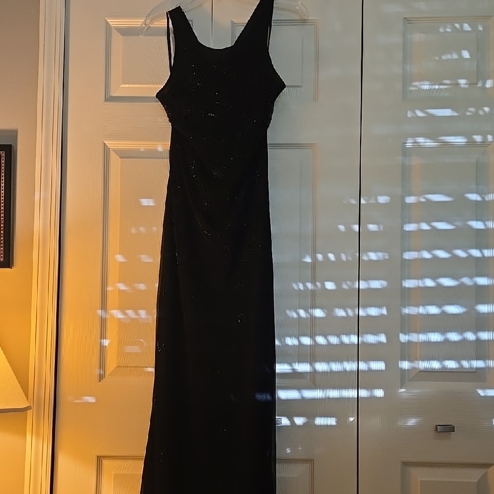 Elegant Black Evening Gown